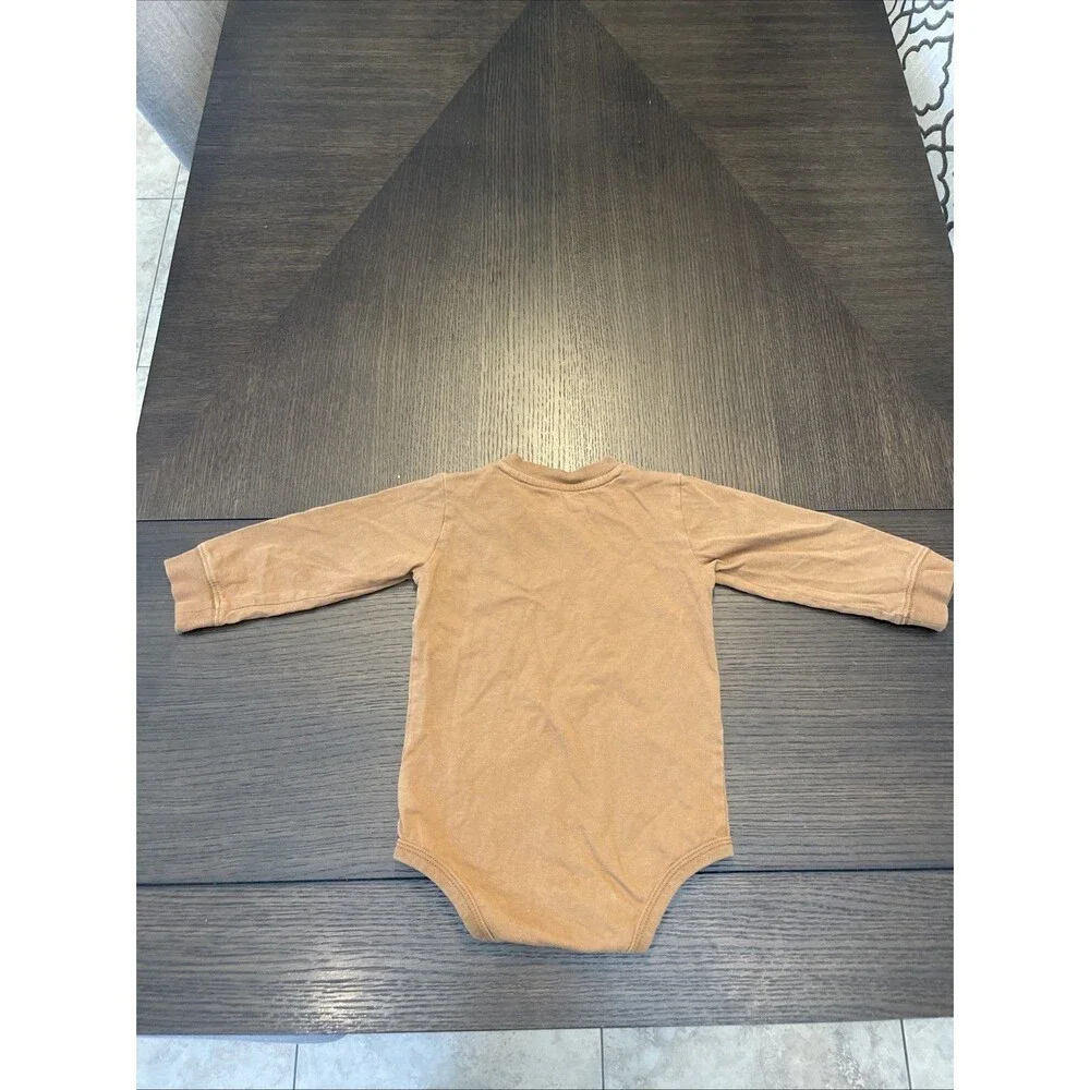 Carhartt 18 Month Baby Bodysuit Long Sleeve Hard At Work